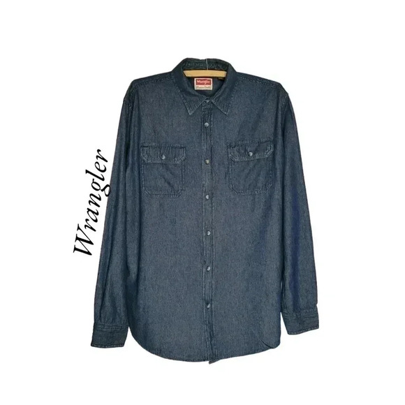 Wrangler Shirt M - Picture 2 of 4